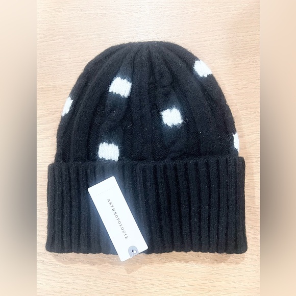 Anthropologie Accessories - Anthropologie x Maeve  Polka Dot Beanie
